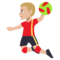 Person Playing Handball - Medium Light emoji on Emojione